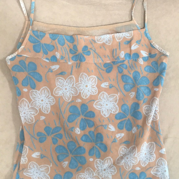 3 Cami Bundle: Leopard print, Blue flower print & Pink - Picture 8 of 11